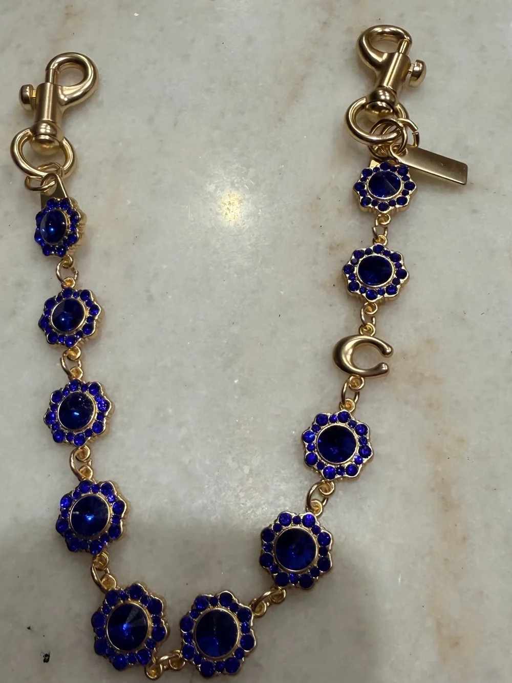 Designer inspired bag Charm /strap extender